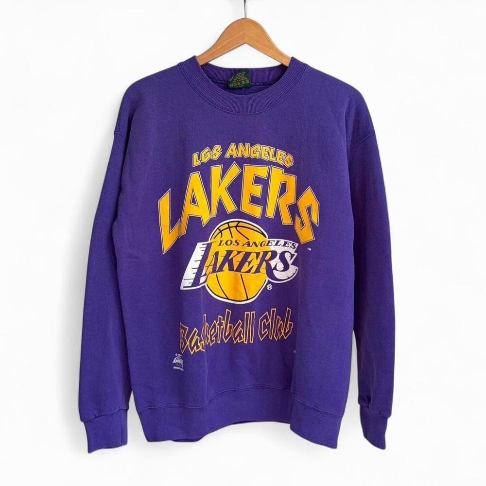Vintage 90s Los Angeles Lakers NBA Sportswear Basketball Men’s L Sweatshirt